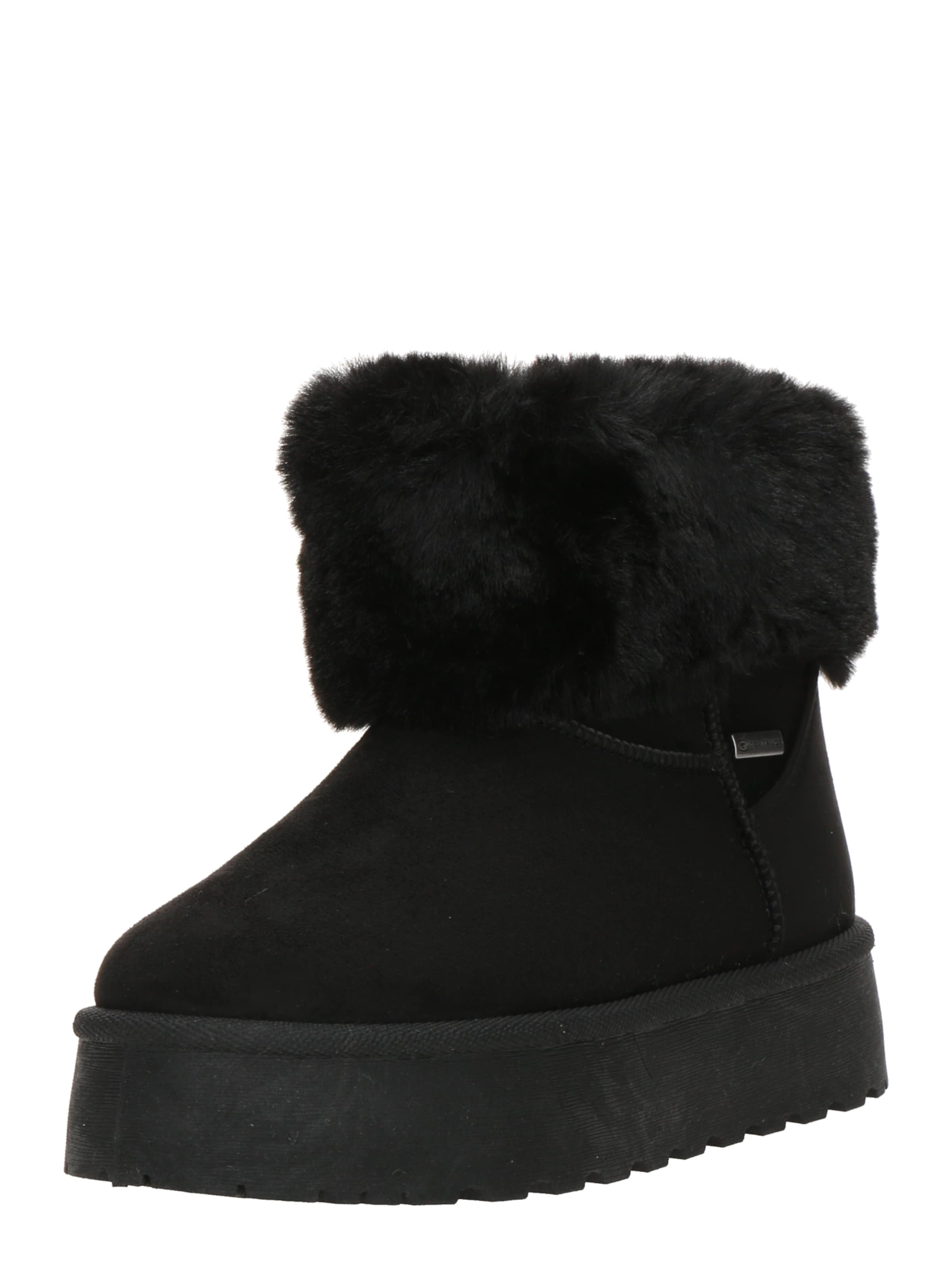 TOM TAILOR - Botas en negro: frente