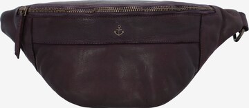 Harbour 2nd Fanny Pack 'Anchor Love' in Purple: front