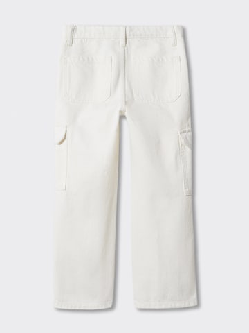 MANGO KIDS Loose fit Jeans in White