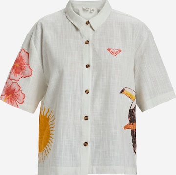 Chemisier ROXY en blanc : devant