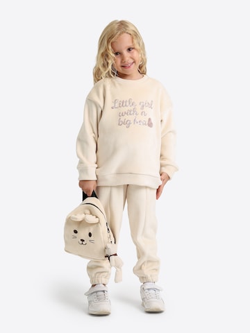 Survêtement Solang en beige : devant