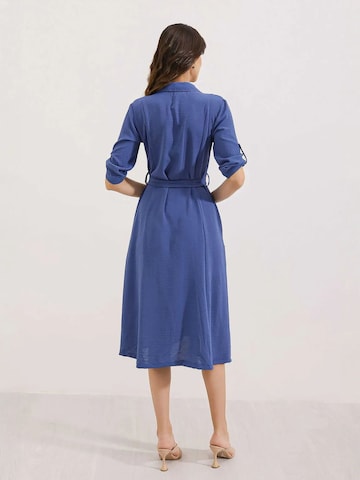 Bigdart Midi Kleid in Blau