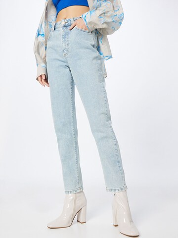 Coupe slim Jean Cotton On en bleu : devant