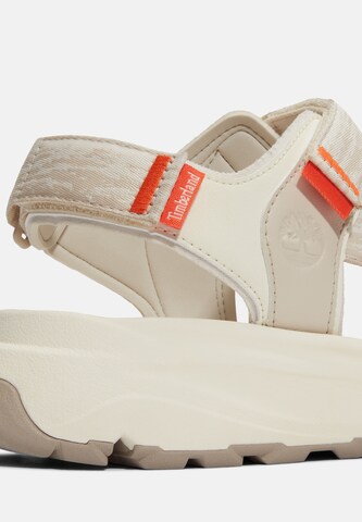 TIMBERLAND - Sandalias con hebilla en blanco