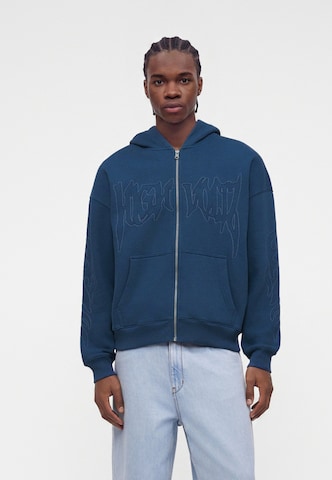 HOLLISTER Sweatjacka i blå: framsida