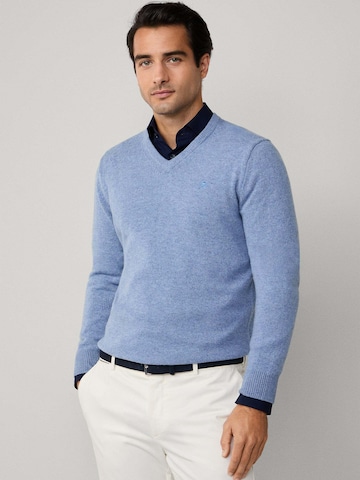 Hackett London Pullover in Blau