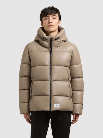 khujo - Casaco de inverno 'Coen2' em cinzento: frente