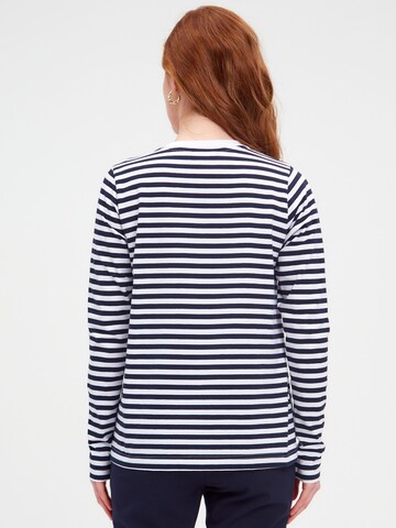 T-shirt CAT by Maniita Lacitta en bleu