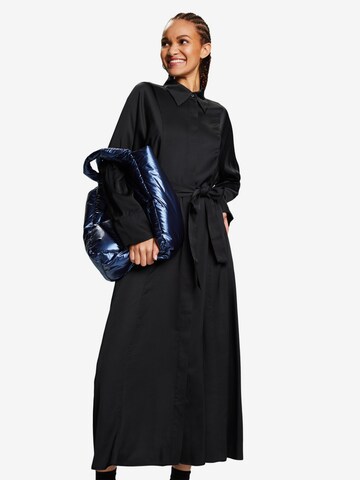 ESPRIT Shirt Dress in Black: front