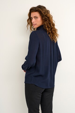 Camicia da donna 'Trine' di Kaffe in blu