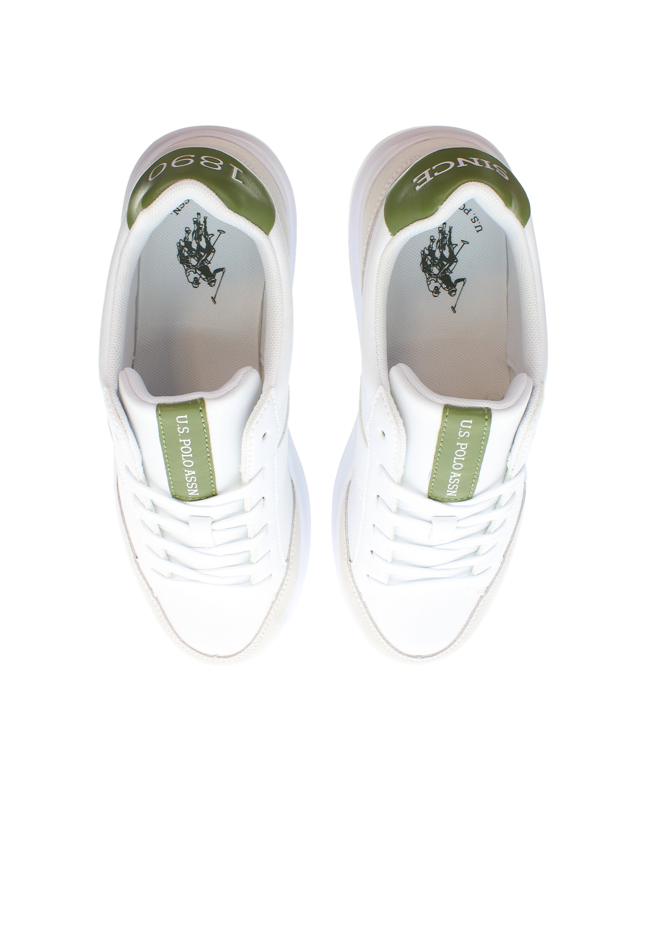 Sneaker bassa di U.S. POLO ASSN. in bianco
