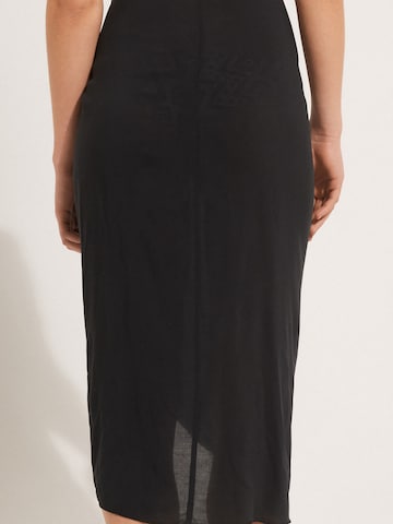 Tezenis Strandtuch in Schwarz