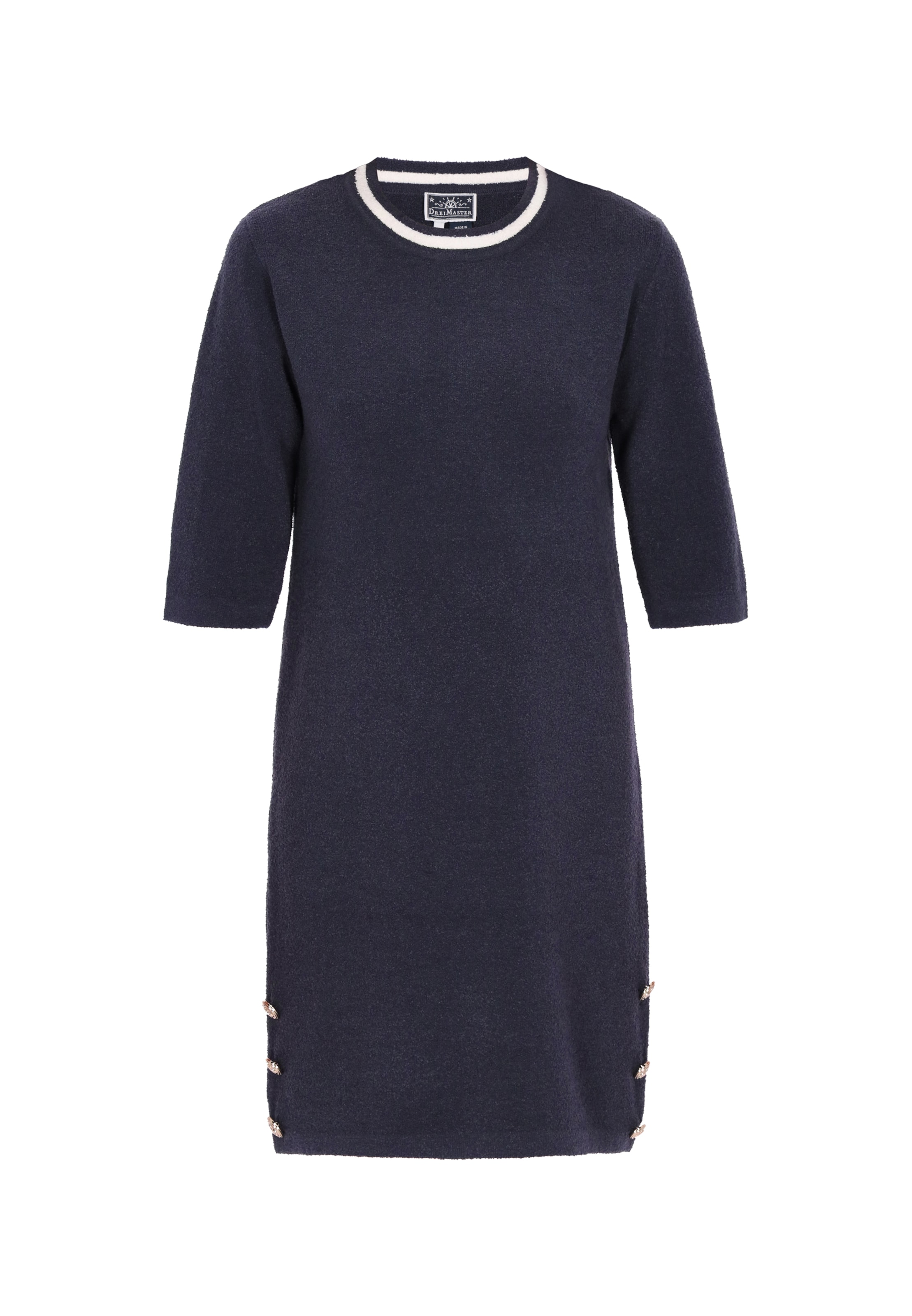 DreiMaster Maritim Dress in Blue: front