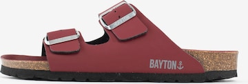 Bayton Pantolette 'Atlas' in Rot: predná strana
