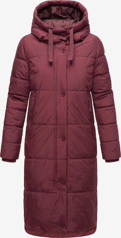 Manteau d’hiver 'Soranaa' MARIKOO en rouge : devant