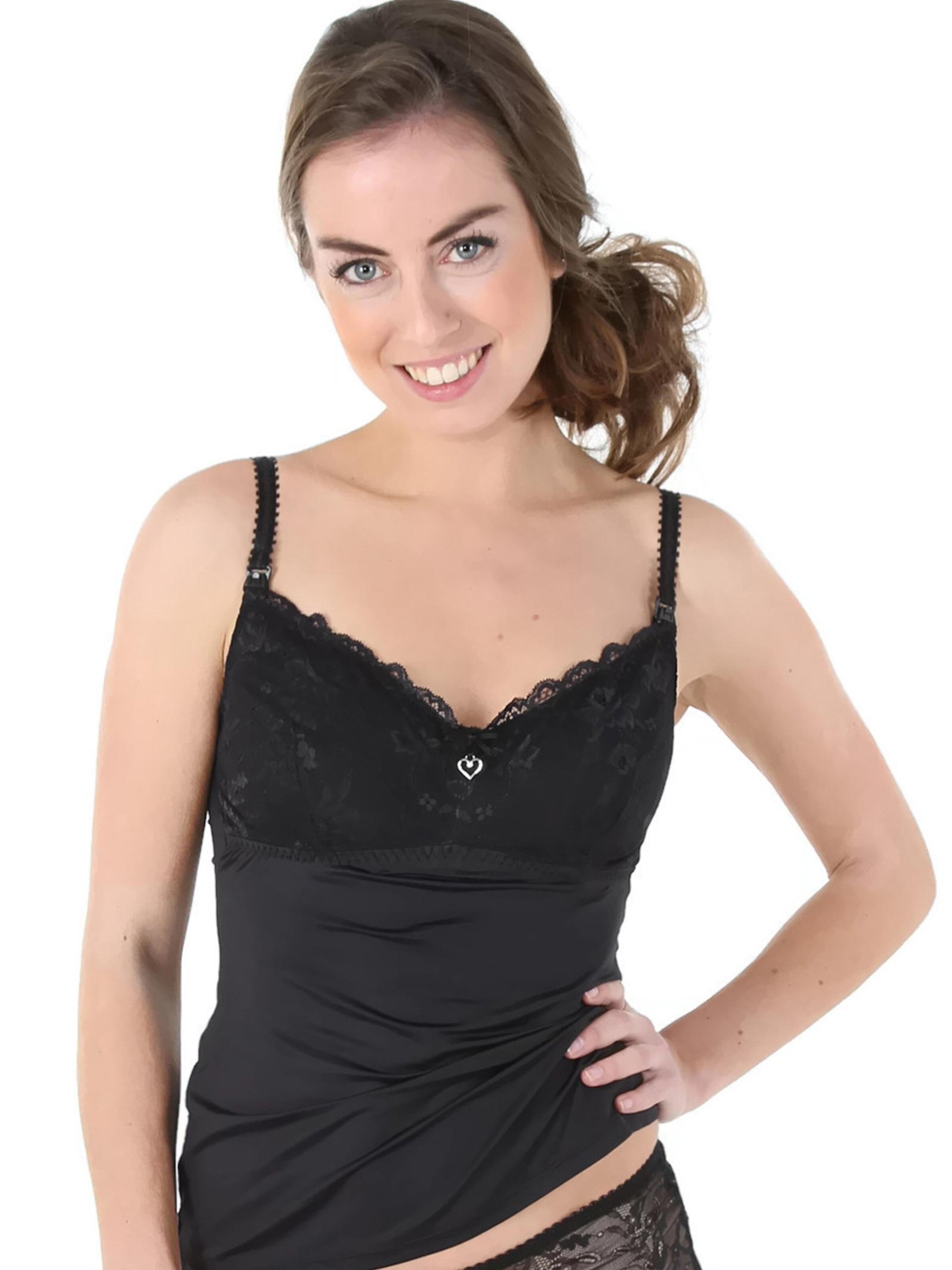 petit amour Nursing Bra 'EMMA' in Black