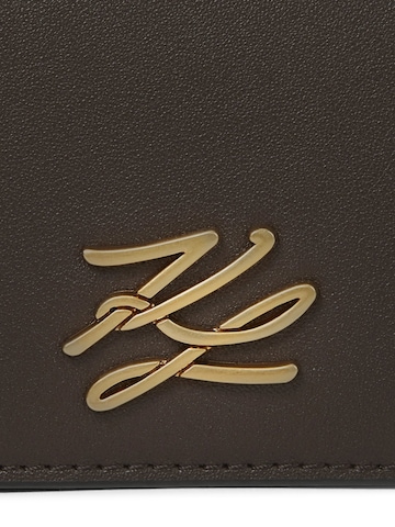 Karl Lagerfeld Schultertasche in Braun