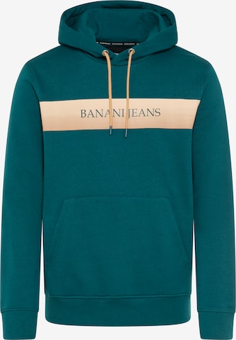 Bruno Banani LM Sweatshirt in Green: front