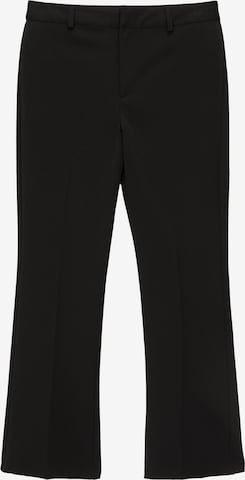 Pull&Bear Levenevä Suorat housut värissä musta: etupuoli