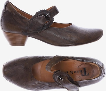 THINK! Flats & Loafers in 38,5 in Brown: front