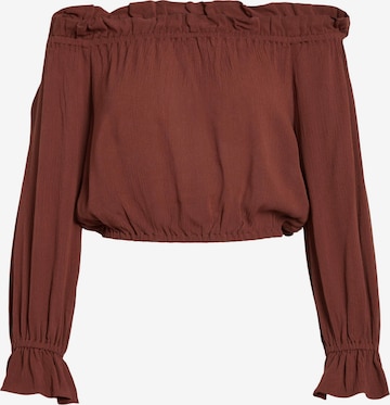 VILA Blouse 'Sunny' in Brown: front