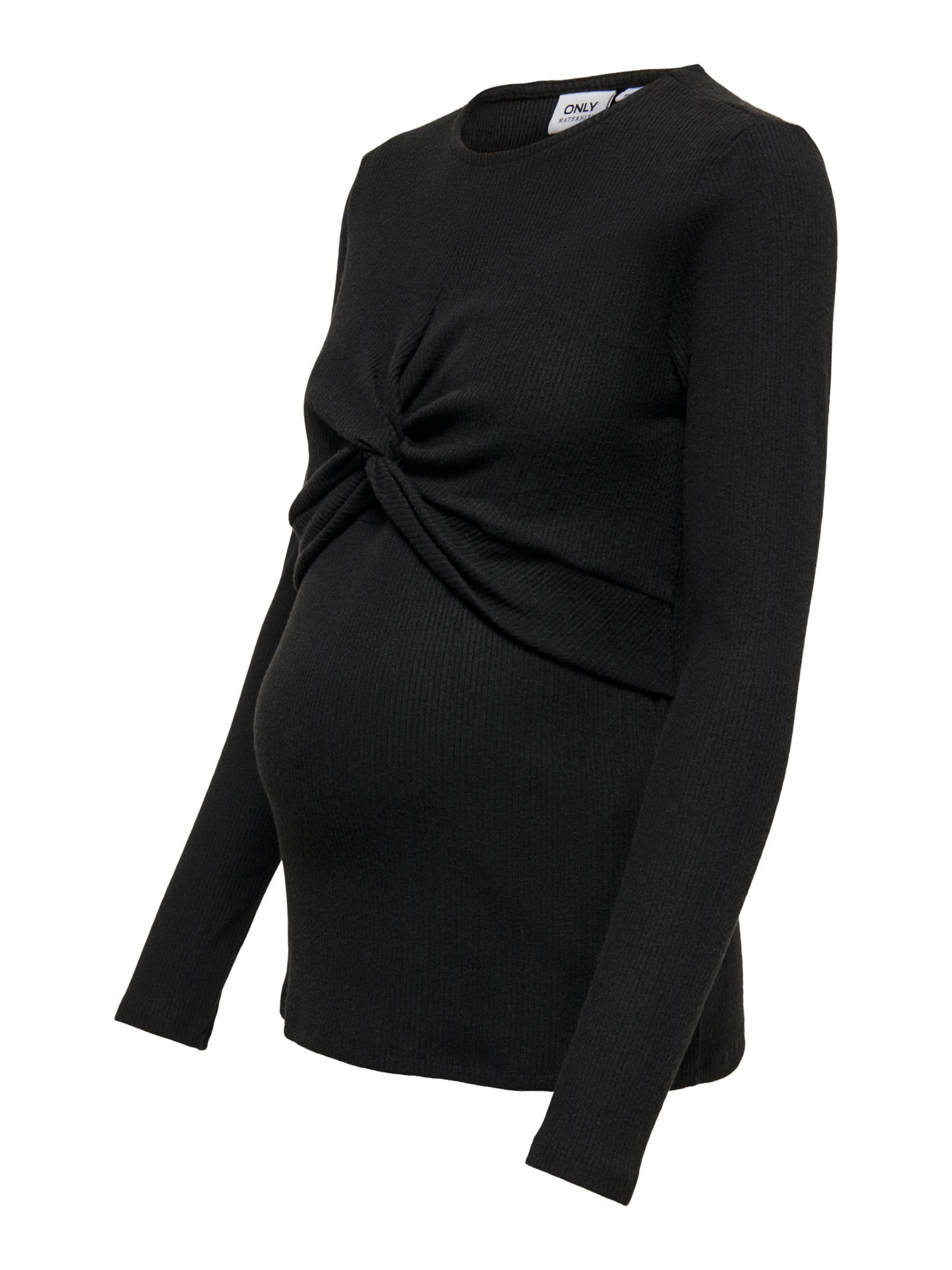 Maglietta 'OLMGardi' di Only Maternity in nero: frontale