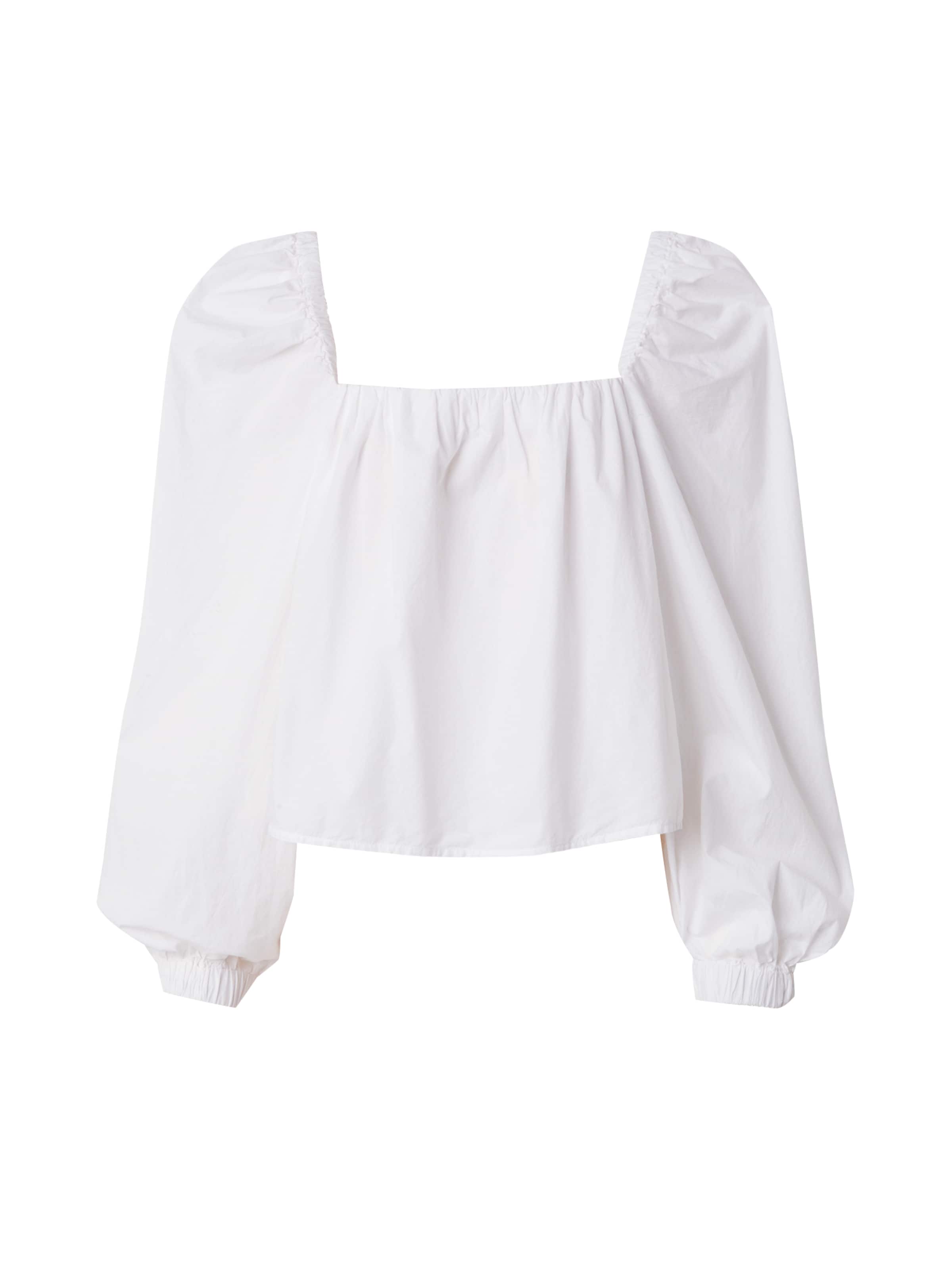 Monki Bluse in Weiß: Vorderseite