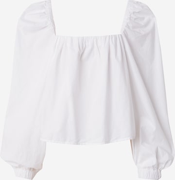 Monki Pusero värissä valkoinen: etupuoli