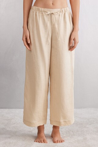 INTIMISSIMI Wide Leg Hose in Beige: Vorderseite