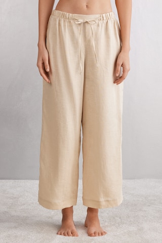 INTIMISSIMI Wide leg Pants in Beige: front