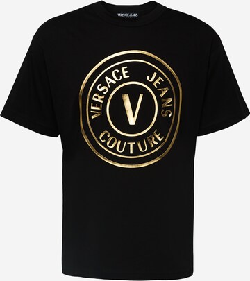 Versace Jeans Couture Μπλουζάκι σε μαύρο: μπροστά