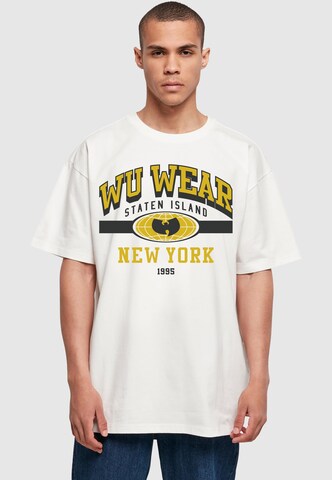 WU Wear Shirt in White: front