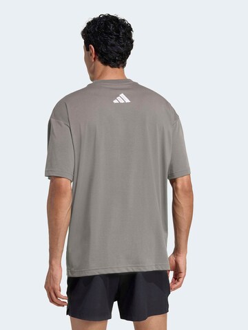 ADIDAS PERFORMANCE - Camiseta funcional 'PWR' en marrón