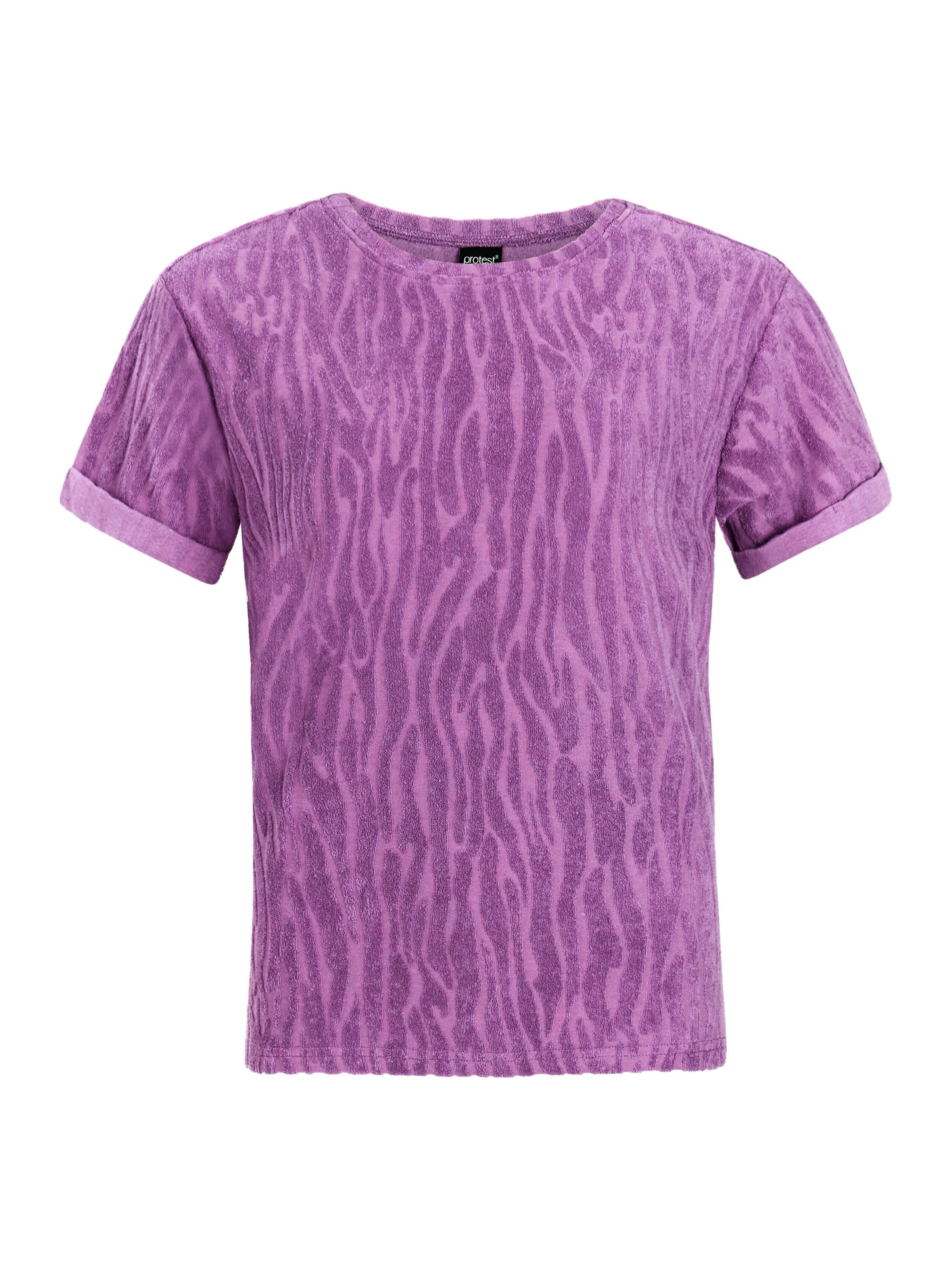 PROTEST Shirt 'PRTDuo'‌ in Lila: Vorderseite