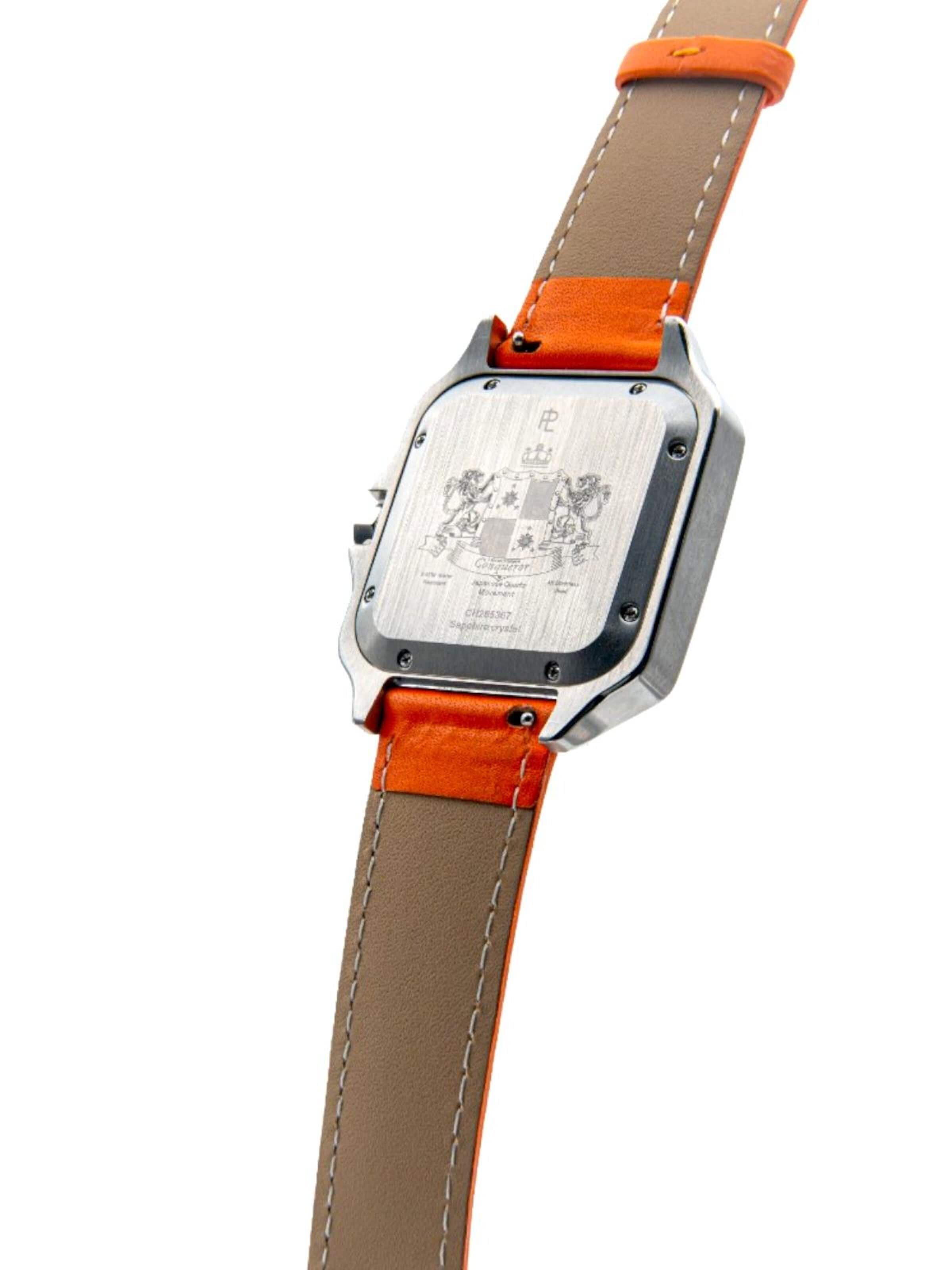 Laurent Philippe Analogt ur 'Conqueror Koh-I-Noor – Orange Obsession' i orange