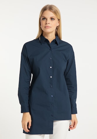 RISA Blouse in Blauw: voorkant