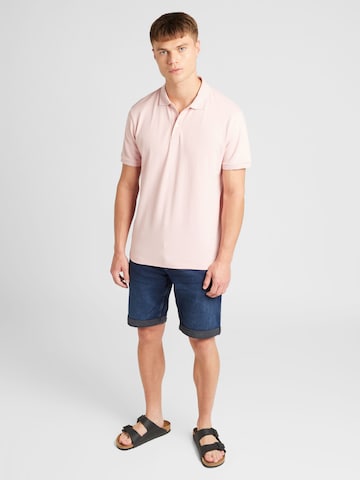 GAP Regular Fit Poloshirt in Pink