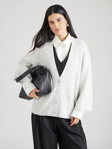 AMERICAN VINTAGE Knit cardigan 'Damsville' in Grey: front