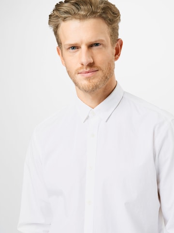 ESPRIT - Ajuste regular Camisa en blanco