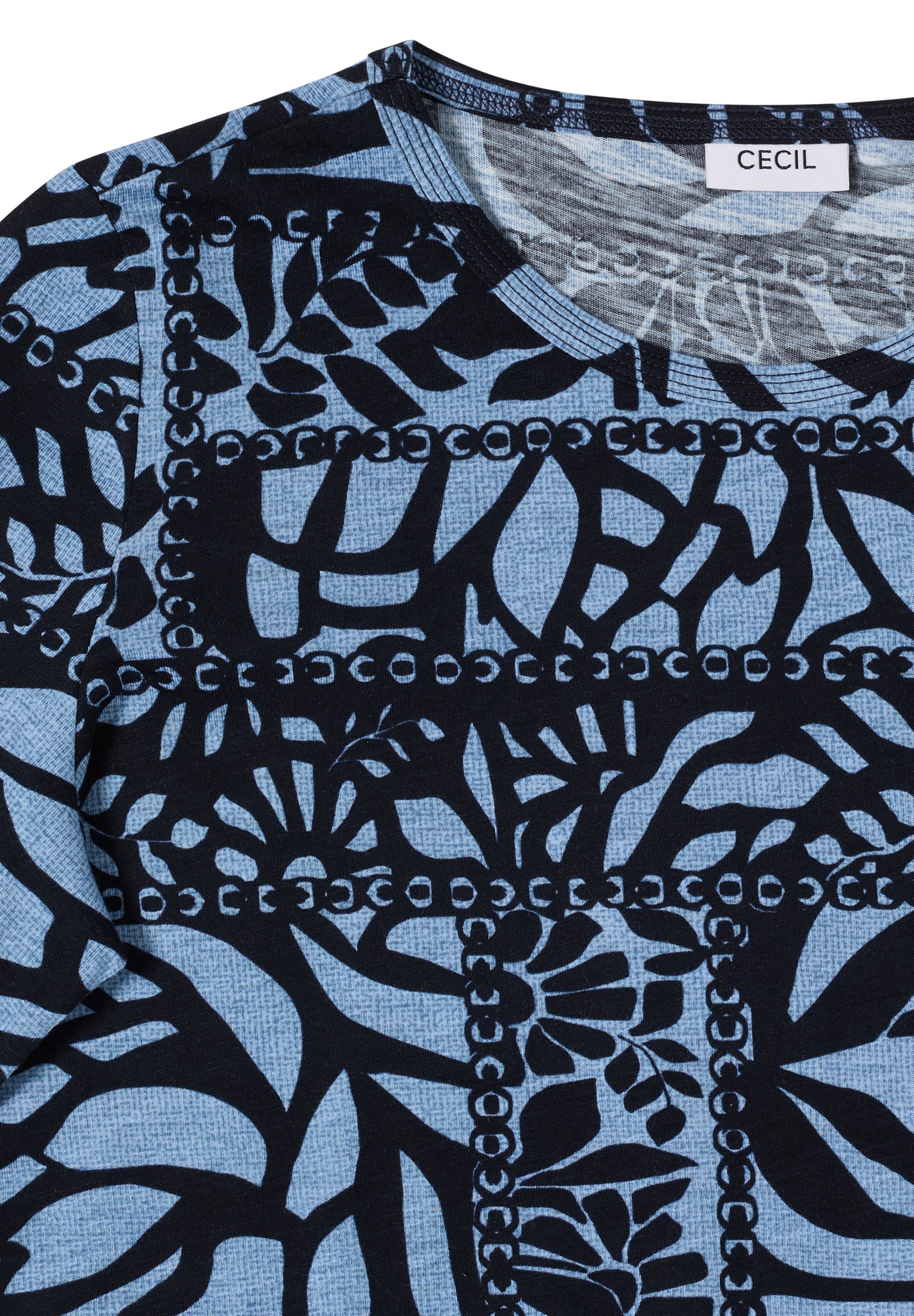 CECIL T-Shirt in Blau