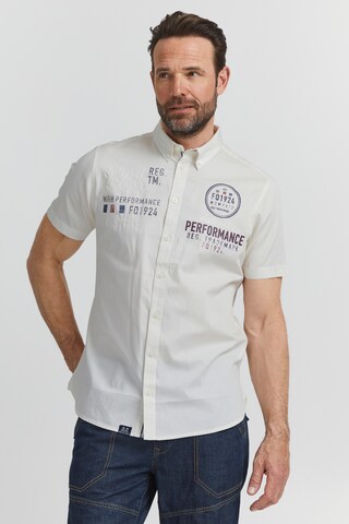 FQ1924 Regular fit Overhemd 'Rontus' in Wit: voorkant