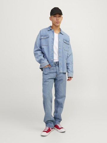 JACK & JONES regular Jeans 'CHRIS' i blå