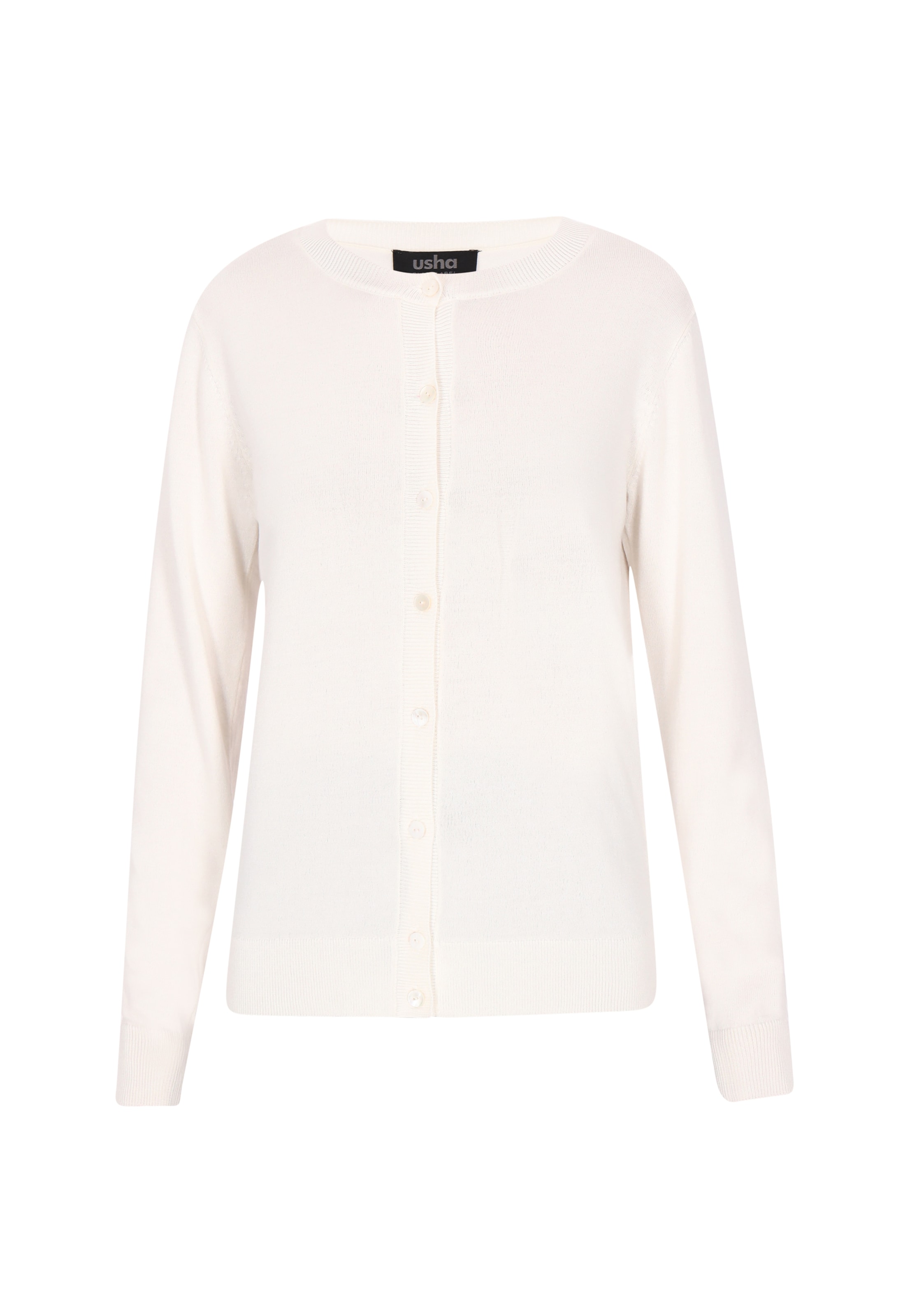Cardigan usha BLACK LABEL en beige : devant