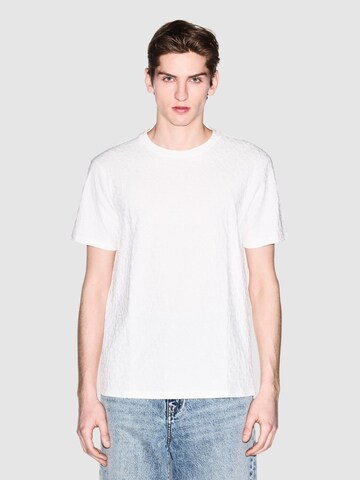 ARMANI EXCHANGE - Camiseta en blanco: frente