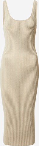 WEEKDAY Knitted dress 'Camilla' in Beige: front