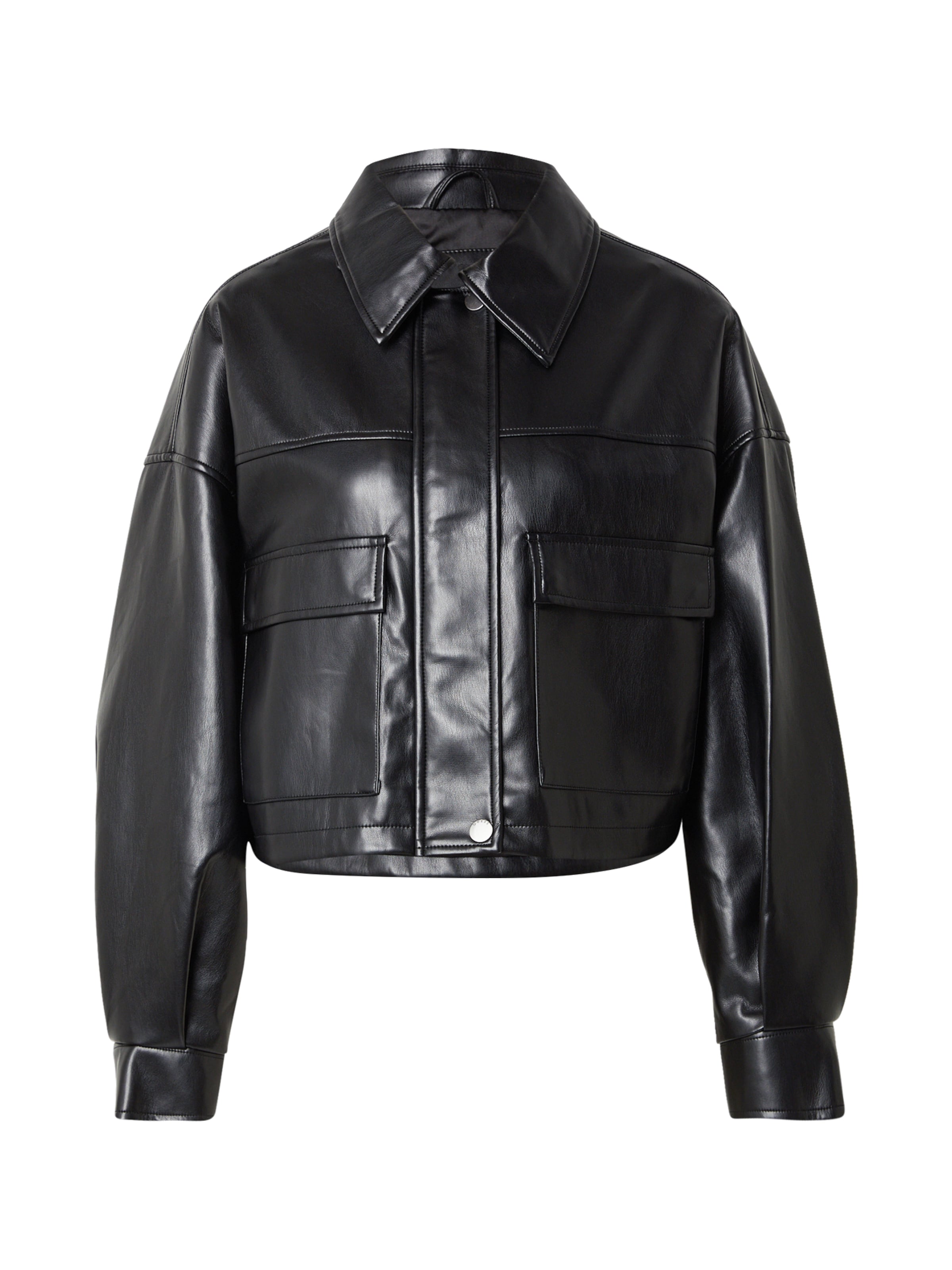 GUESS Tussenjas &#x27;FLAMINIA&#x27; in Zwart: voorkant