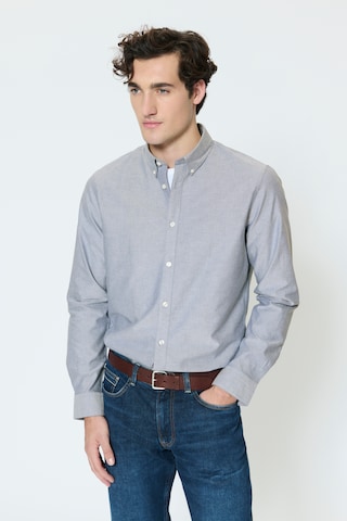 Matinique Regular fit Business shirt 'MATrostol' in Blue: front