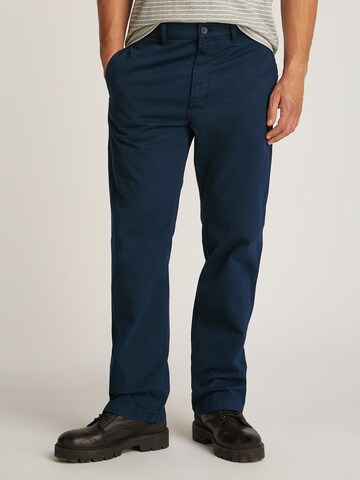 Tommy Jeans Regular Chino 'Otis' in Blauw: voorkant