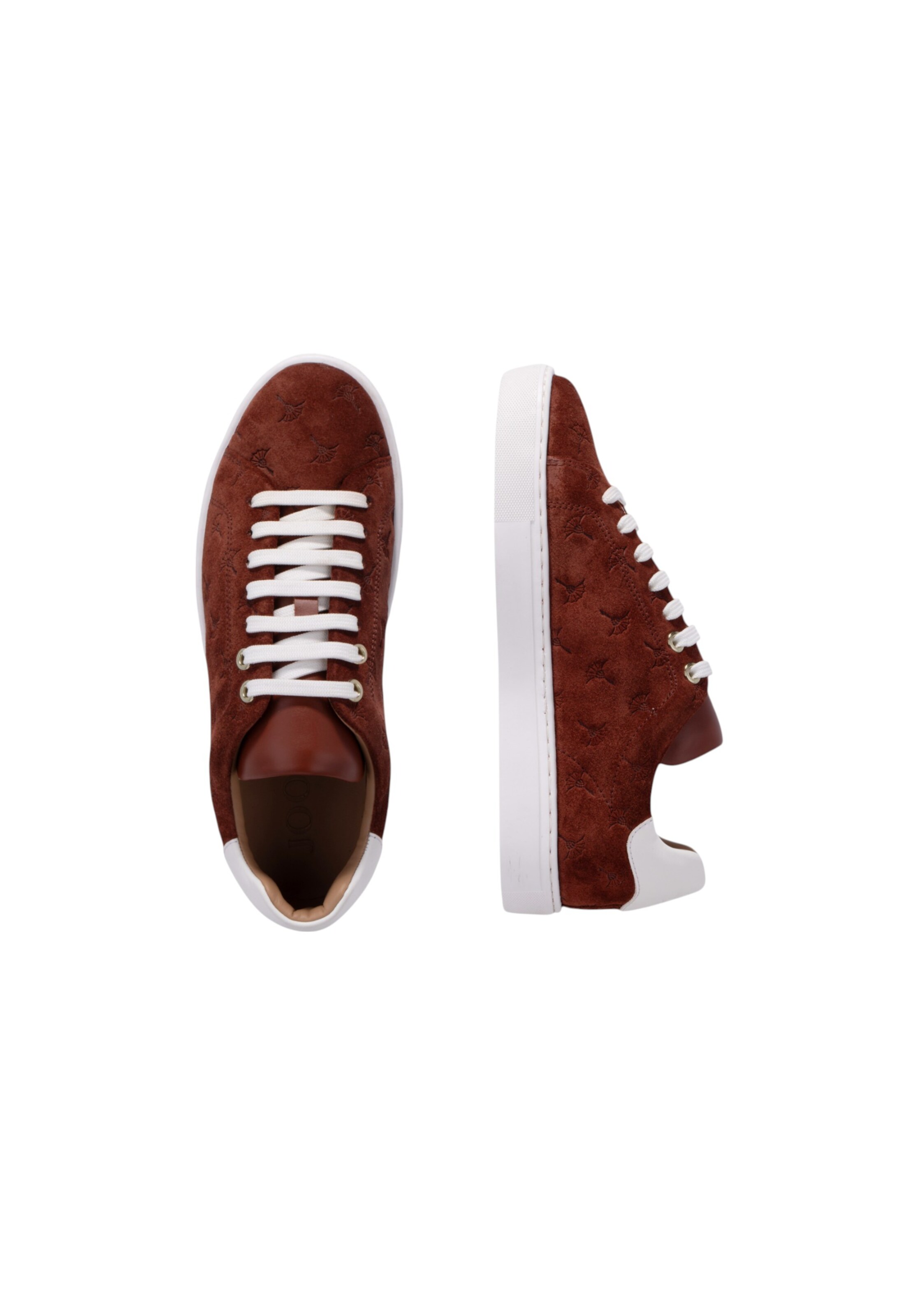 JOOP! - Sapatilhas baixas 'Velo Stampa Cari' em castanho