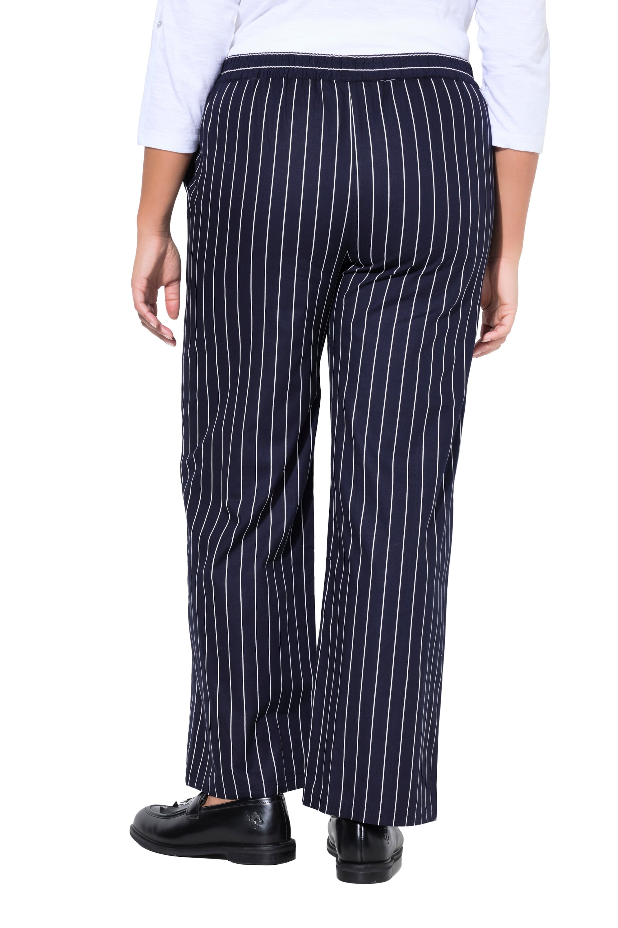 Angel of Style Wide leg Broek in Blauw